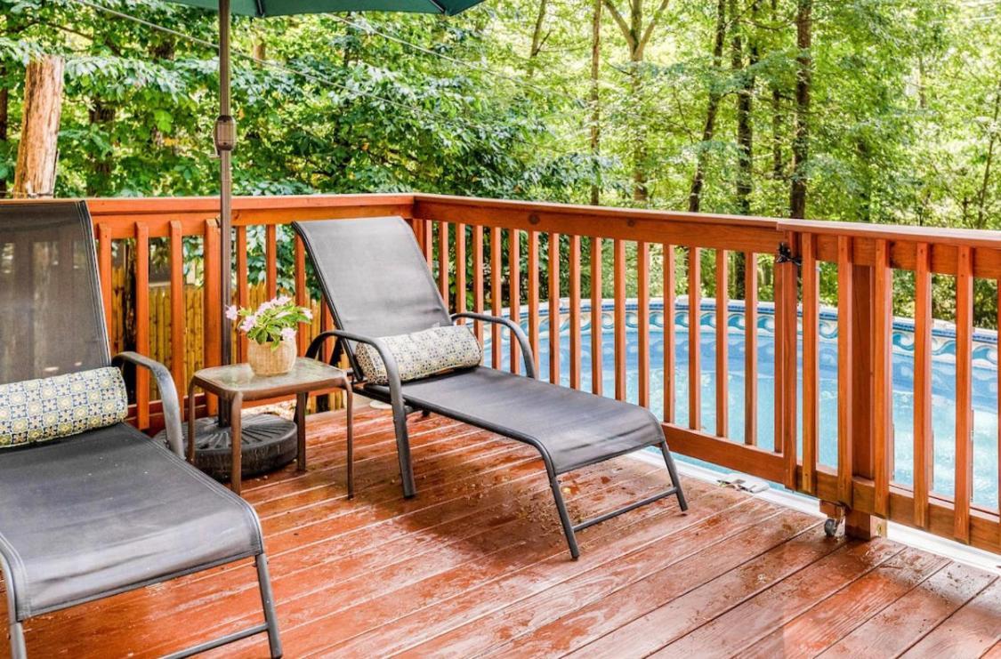 Pocono Cabin With Private Pool At Shawnee Mtn East Stroudsburg Kültér fotó